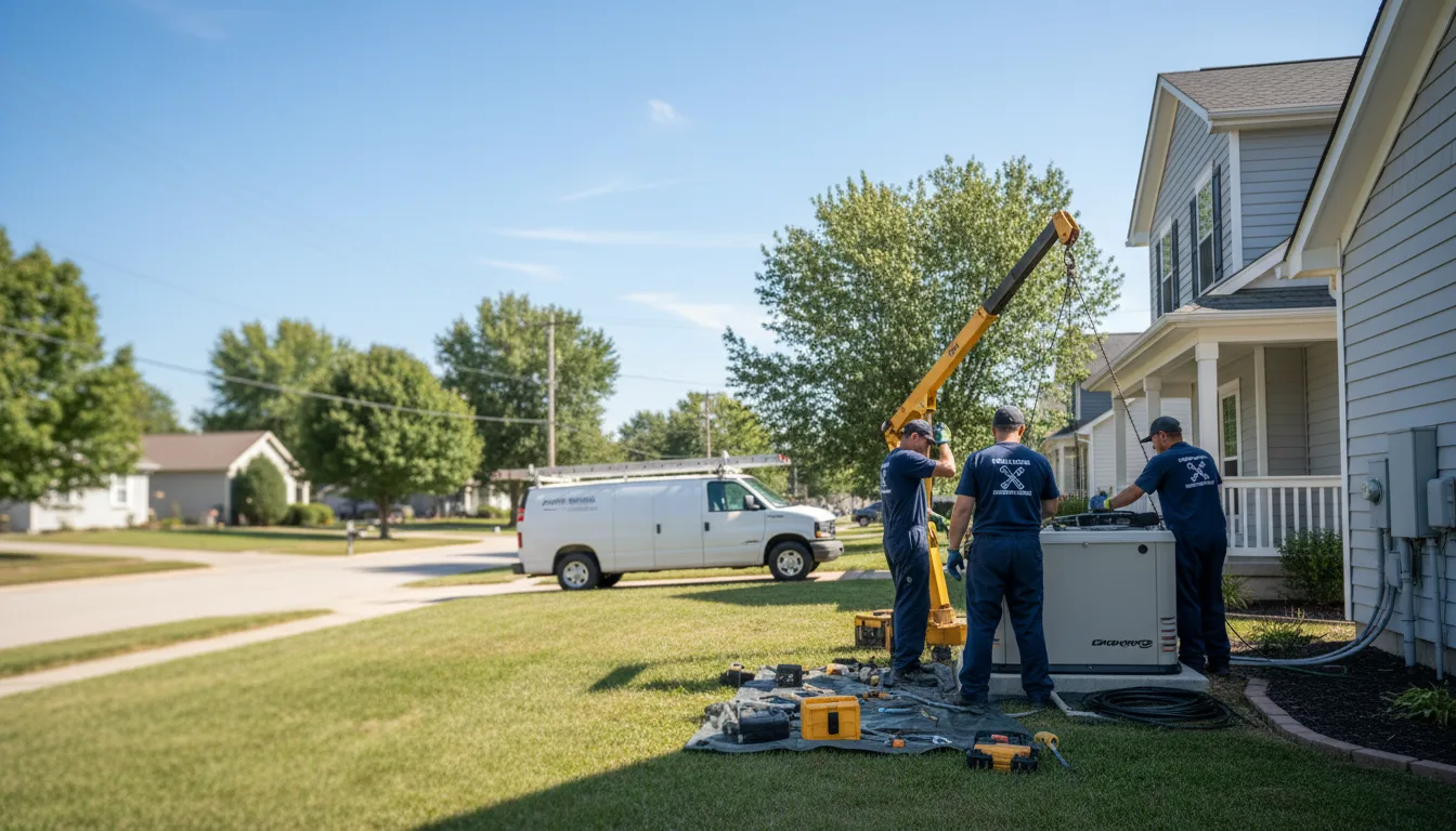 Generator Installation in Manns Choice, PA near me
